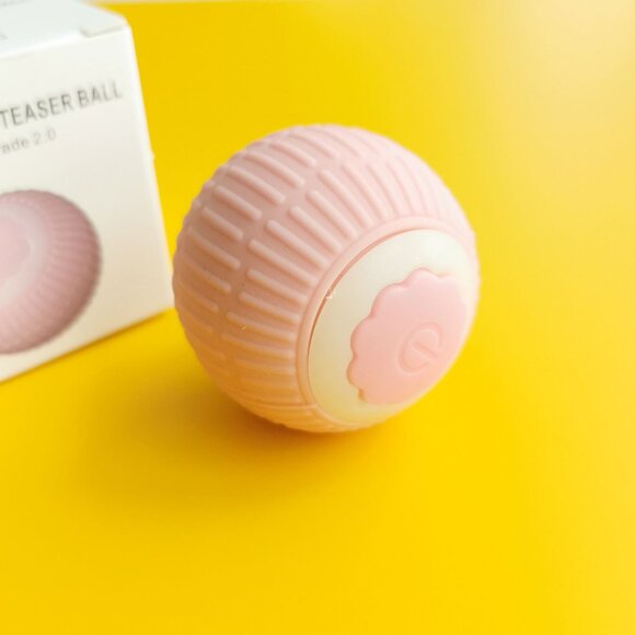 Mini Smart Pet Toy Ball Auto Obstacle Avoidance USB-C Rechargeable Colorful Ligh - Picture 1 of 4